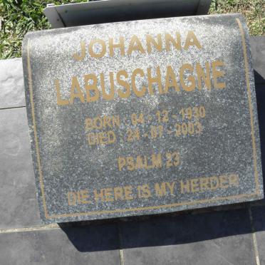 LABUSCHAGNE Johanna 1930-2003