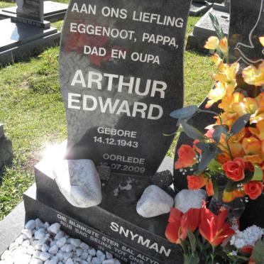 SNYMAN Arthur Edward 1943-2009