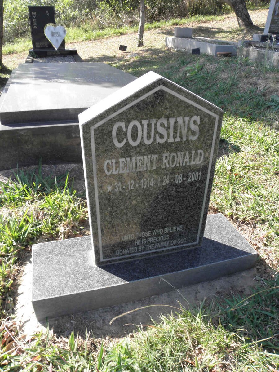 COUSINS Clement Ronald 1914-2001