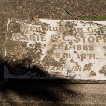STOPPEL Marie S.C. 1869-1871