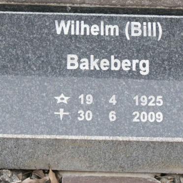 BAKEBERG Wilhelm 1925-2009