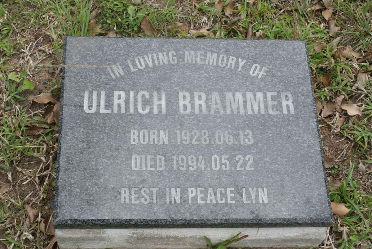 BRAMMER Ulrich 1928-1994