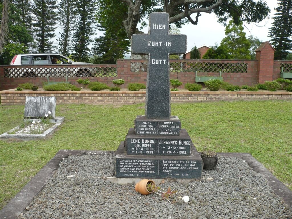 BUNGE Johannes 1888-1962 &amp; Lene DEPPE 1886-1953