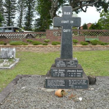 BUNGE Johannes 1888-1962 &amp; Lene DEPPE 1886-1953