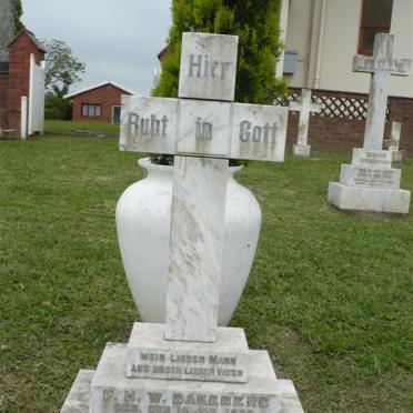 BAKEBERG P.H.W. 1838-1917