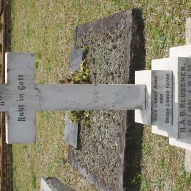 KLUSENER H.A.B. 1851-1935