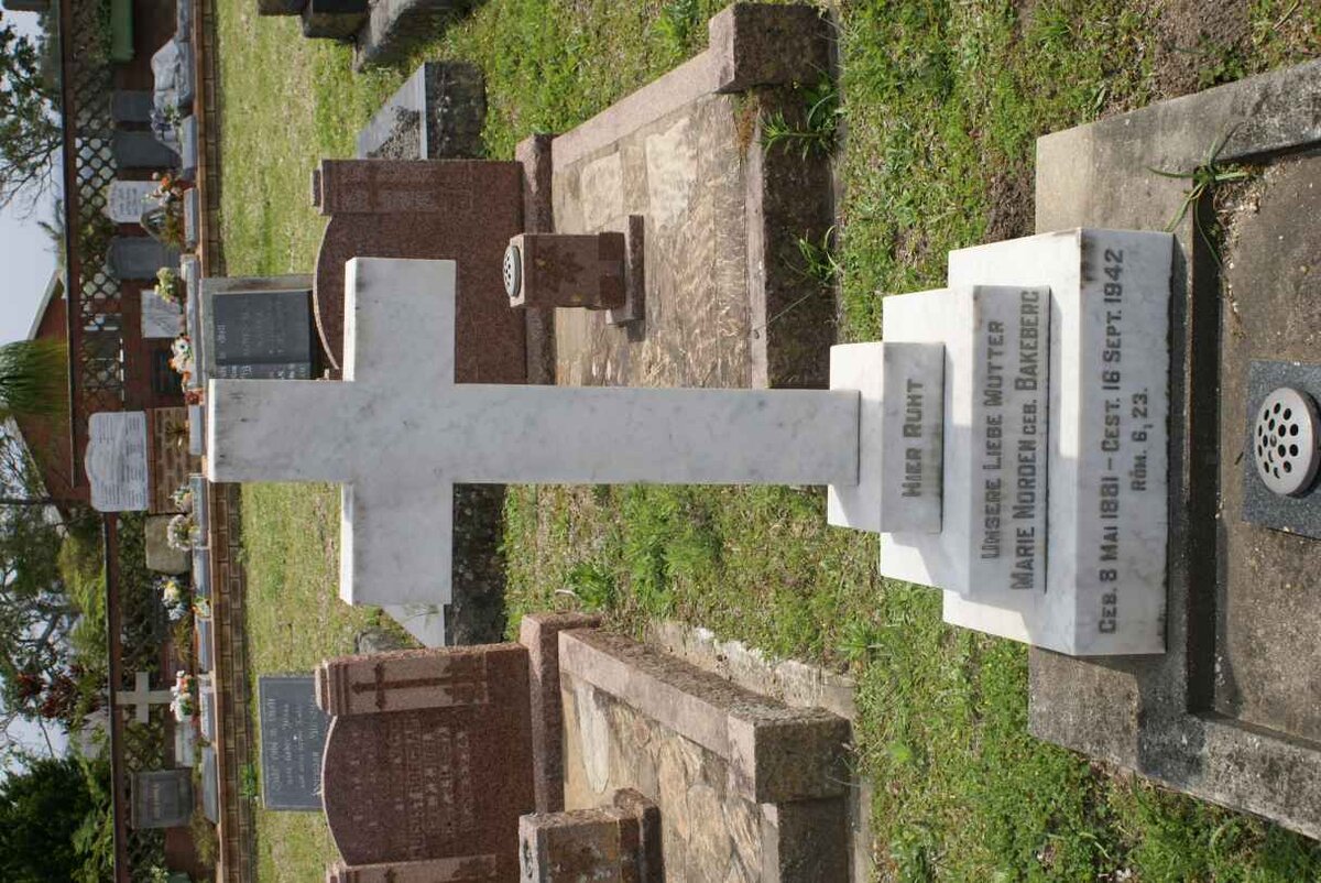 NORDEN Marie nee BAKEBERG 1881-1942