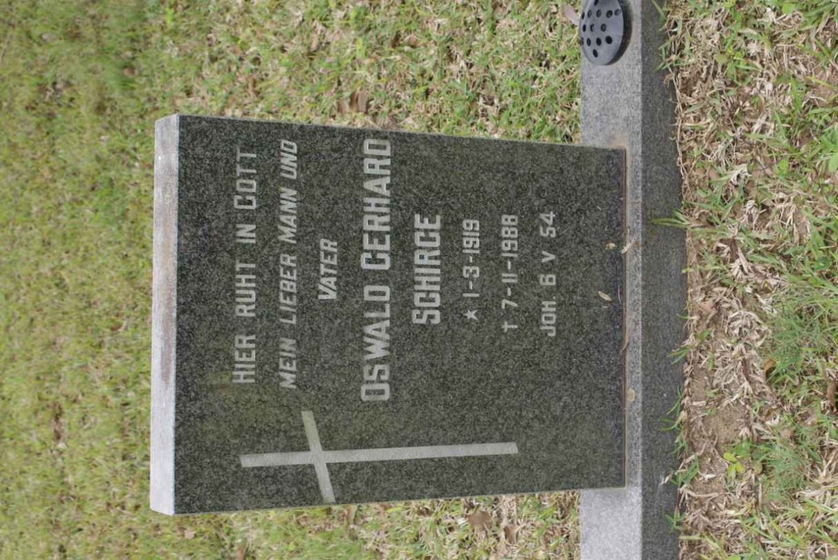 SCHIRGE Oswald Gerhard 1919-1988