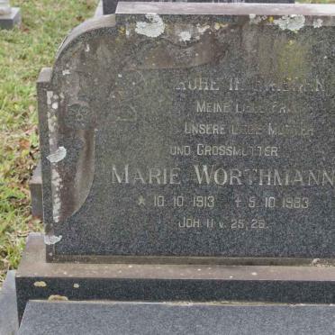 WORTHMANN Marie 1913-1983