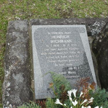 WICHMANN Heinrich 1930-1999