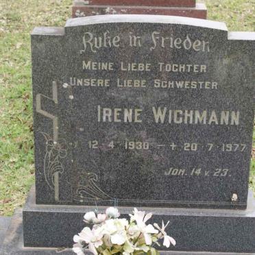WICHMANN Irene 1930-1977