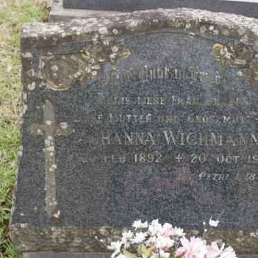 WICHMANN Hanna 1892-1966