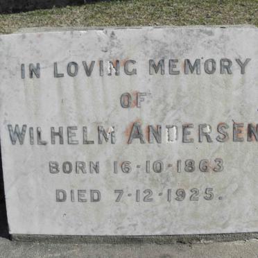 ANDERSEN Wilhelm 1863-1925