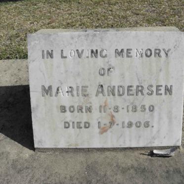 ANDERSEN Marie 1850-1906