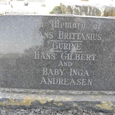 GURINE Hans Brittanius :: GILBERT Hans :: ANDREASEN Baby Inga