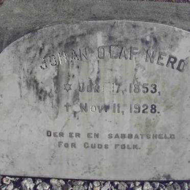 NERO Johan Olaf 1853-1928 &amp; Karn Maria KVALSVIG 1853-1910