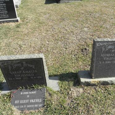 VINJEVOLD Andreas Olai 1888-1966 &amp; Sarah Amalia 1895-1981 :: VINJEVOLD Roy Gilbert