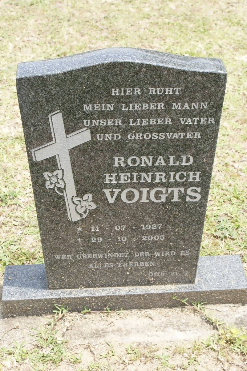 VOIGTS Ronald Heinrich 1927-2005