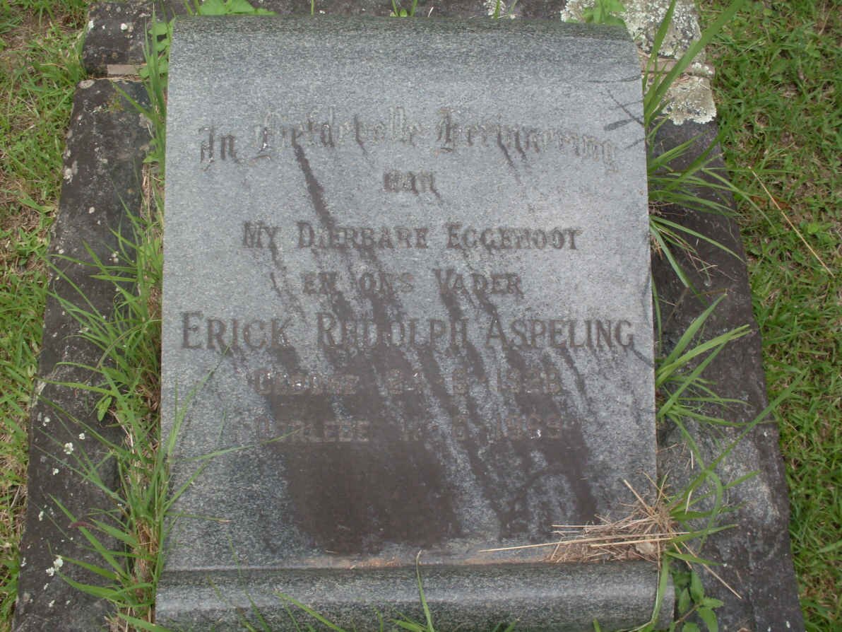 ASPELING Erick Rudolph