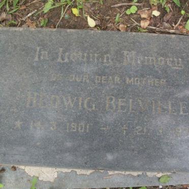 BELVILLE Hedwig 1901-1973