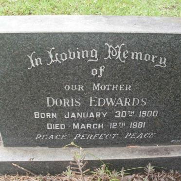 EDWARDS Doris 1900-1981