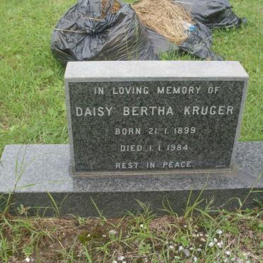 KRUGER Daisy Bertha 1899-1984