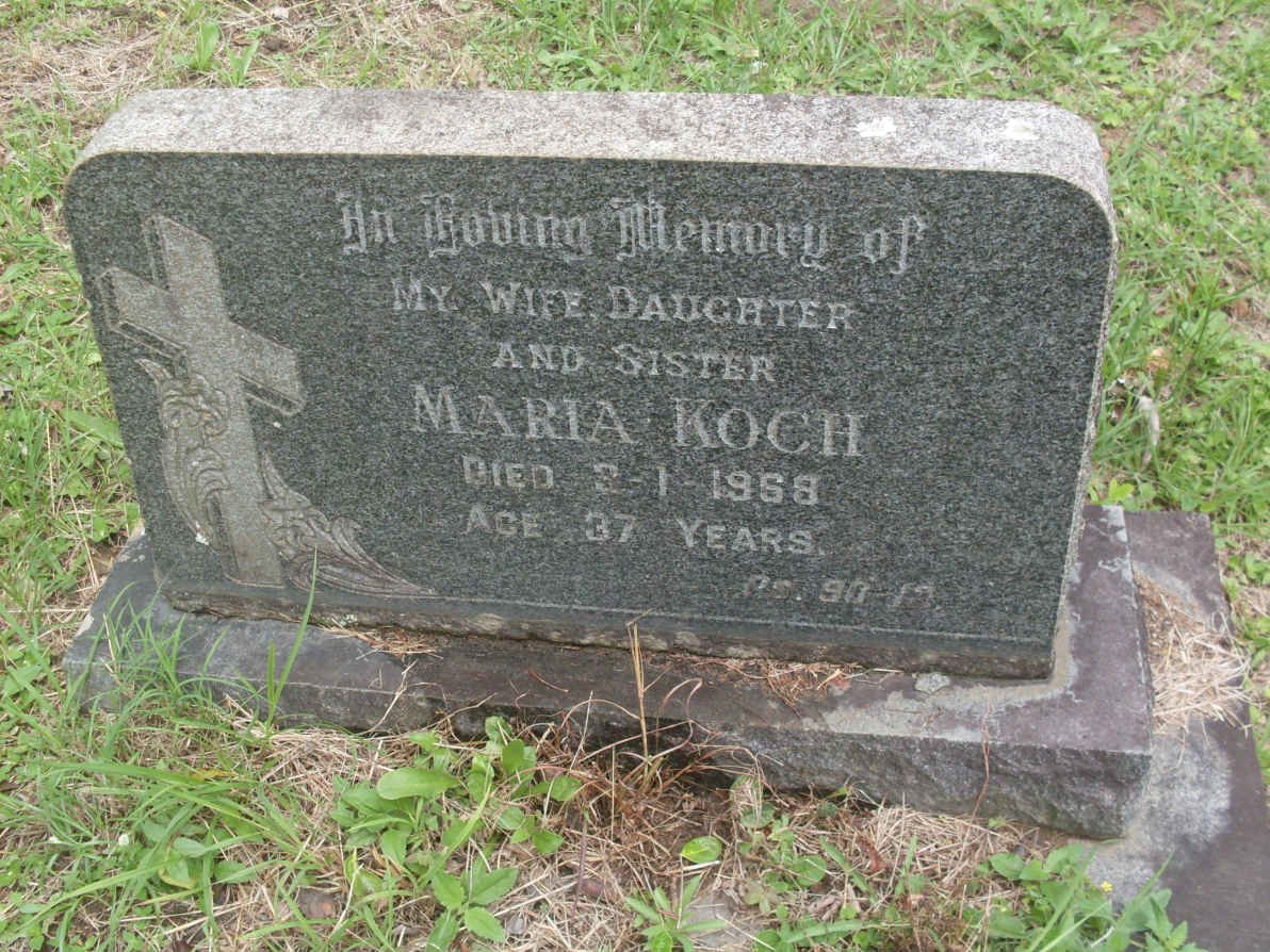 KOCH Maria -1958