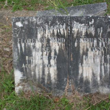 KINSEY Arthur Selkirk -1967 &amp; Florence Maud -1967