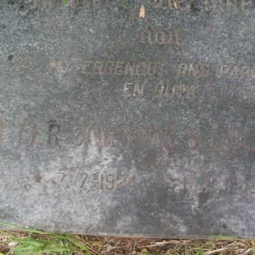 LOUWRENS Pieter Johannes 1924-1986