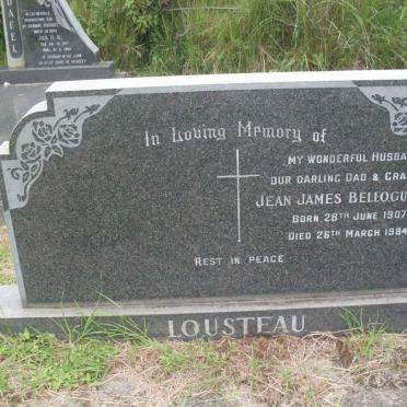 LOUSTEAU Jean James Belloguette 1907-1984