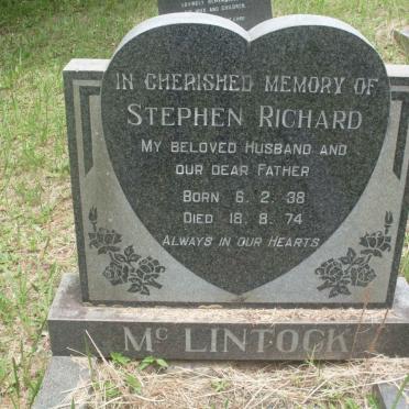 McLINTOCK Stephen Richard 1938-1974