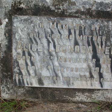 NEL Alice Leonora 1887-1969