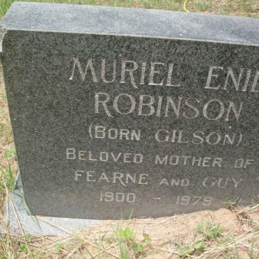 ROBINSON Muriel Enid nee GILSON 1900-1979