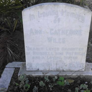 WILES Ann Catherine 1974-1975