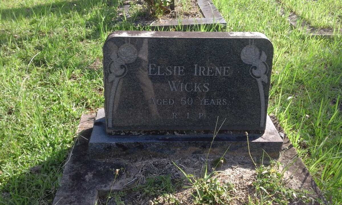 WICKS Elsie Irene