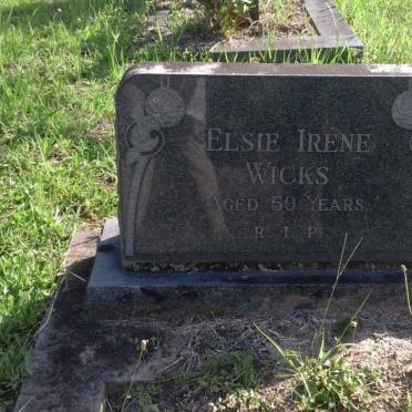 WICKS Elsie Irene
