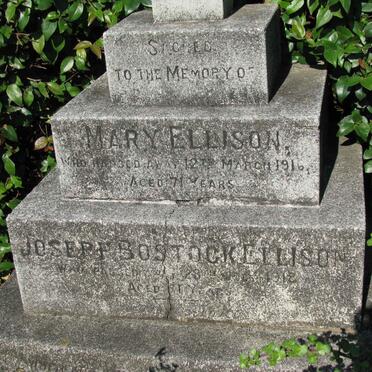 ELLISON Joseph Bostock -1918 &amp; Mary -1916