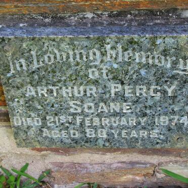 SOANE Arthur Percy -1974