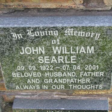 SEARLE John William 1922-2001