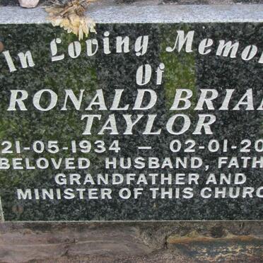 TAYLOR Ronald Brian 1934-2006