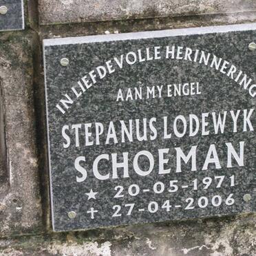 SCHOEMAN Stephanus Lodewyk 1971-2006