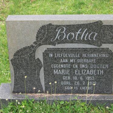 BOTHA Marie Elizabeth 1953-1979