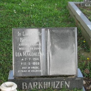 BARKHUIZEN Lea Magdalena 1914-1988
