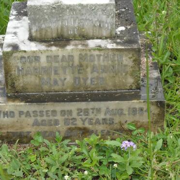 DYER Harriette Annie May -1964