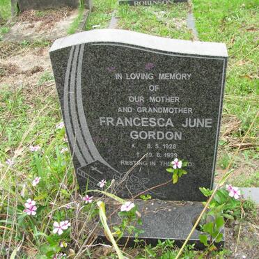 GORDON Francesca Jane 1928-1999