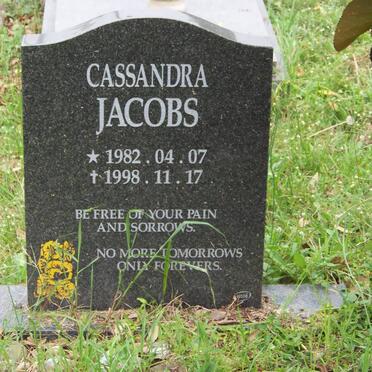 JACOBS Cassandra 1982-1998