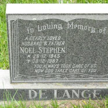 LANGE Noel Stephen, de 1945-1987