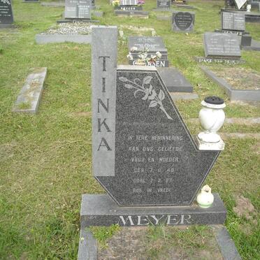 MEYER Tinka 1948-1987