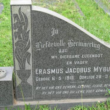 MYBURGH Erasmus Jacobus 1919-1975