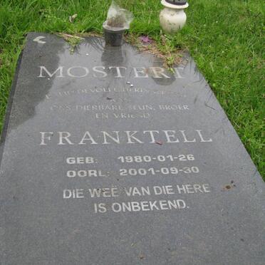 MOSTERT Franktell 1980-2001